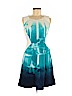 Elie Tahari Blue Casual Dress Size 6 - photo 1