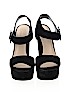 Bamboo Black Heels Size 8 - photo 2