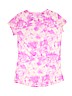 Justice 100% Polyester Pink Short Sleeve T-Shirt Size 16 - photo 2