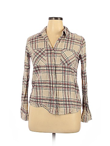 Destined Long Sleeve Button-Down Shirt (view 1)