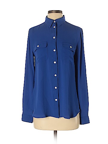 Ann Taylor LOFT Long Sleeve Blouse (view 1)