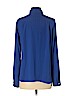 Ann Taylor LOFT 100% Polyester Blue Long Sleeve Blouse Size S - photo 2