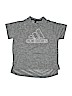 Adidas 100% Polyester Gray Active T-Shirt Size 18 - photo 1