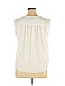 Ann Taylor LOFT 100% Viscose White Short Sleeve Blouse Size XL - photo 2