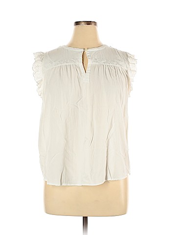 Ann Taylor LOFT Short Sleeve Blouse (view 1)