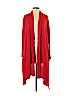 DKNY 100% Merino Wool Red Wool Cardigan Size S (petite) - photo 1