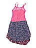 Justice 100% Polyester Pink Dress Size 8 - photo 2