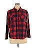 Old Navy Red Long Sleeve Button-Down Shirt Size XL - photo 1