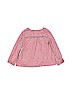 Baby Gap 100% Cotton Floral Purple Long Sleeve Blouse Size 4T - photo 2