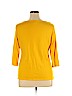 Old Navy Yellow 3/4 Sleeve Top Size XL - photo 2