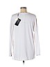 Alberto Makali 100% Polyester White Long Sleeve Blouse Size M - photo 2