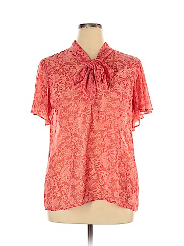 Ann Taylor LOFT Short Sleeve Blouse (view 1)