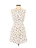 H&M 100% Viscose White Casual Dress Size 6 - photo 1