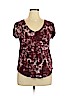 American Eagle Outfitters Burgundy Short Sleeve T-Shirt Size M - photo 1