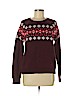 Hollister Burgundy Pullover Sweater Size M - photo 1