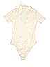 Forever 21 Ivory Bodysuit Size M - photo 2