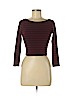 Forever 21 Burgundy Long Sleeve Top Size M - photo 1