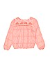 GB Girls 100% Polyester Pink Long Sleeve Blouse Size 10 - photo 1