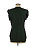 Veronica Beard 100% Silk Green Short Sleeve Silk Top Size 8 - photo 2