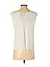 Patrons of Peace 100% Rayon Ivory Sleeveless Blouse Size S - photo 2