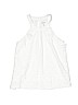 Monteau Girl 100% Cotton White Sleeveless Blouse Size 12 - photo 1