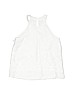 Monteau Girl 100% Cotton White Sleeveless Blouse Size 12 - photo 2
