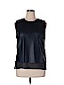 Vince. 100% Polyester Blue Sleeveless Blouse Size XL - photo 1