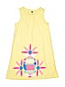 Tea 100% Cotton Yellow Dress Size 12 - photo 1