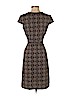 Ann Taylor LOFT 100% Polyester Brown Casual Dress Size 4 (petite) - photo 2