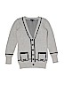 Gap Kids Outlet 100% Cotton Polka Dots Gray Cardigan Size 8 - photo 1