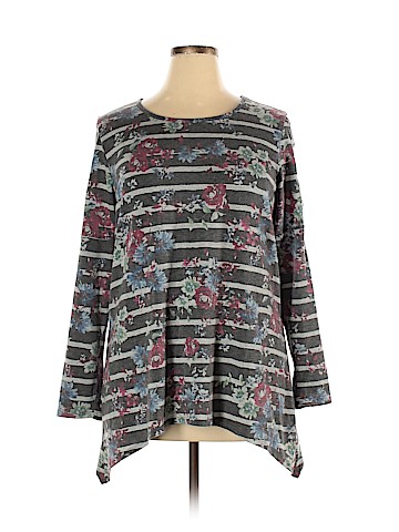 Apt. 9 Long Sleeve Top (view 1)