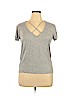 Love on Tap Gray Short Sleeve Top Size XL - photo 1