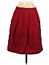 Ann Taylor LOFT 100% Cotton Red Denim Skirt Size 2 (petite) - photo 2