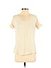 Lucky Brand Ivory Short Sleeve Top Size XS - photo 1
