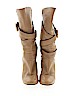 Chloé 100% Leather Tan Boots Size EU 37 1/2 - photo 2