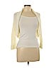 It's Our Time 100% Acrylic Ivory Cardigan Size L - photo 1