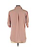 Lulu's 100% Polyester Pink Short Sleeve Blouse Size L - photo 2