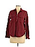 Madewell 100% Cotton Burgundy Jacket Size M - photo 1