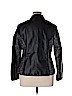 CB Black Faux Leather Jacket Size 1X - photo 2