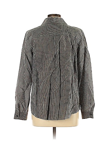 Lafayette 148 New York Long Sleeve Button-Down Shirt (view 2)