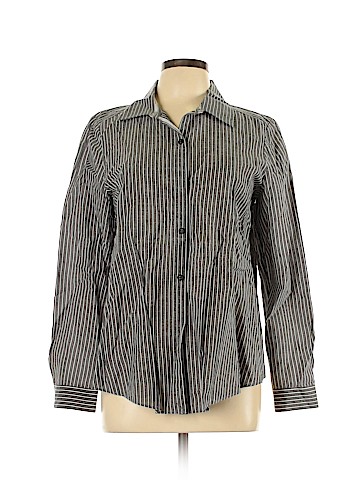 Lafayette 148 New York Long Sleeve Button-Down Shirt (view 1)