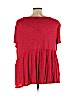 Bobeau Red Short Sleeve Blouse Size 3X - photo 2