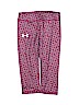 Heat Gear by Under Armour Print Purple Active Pants Size 5 - photo 1