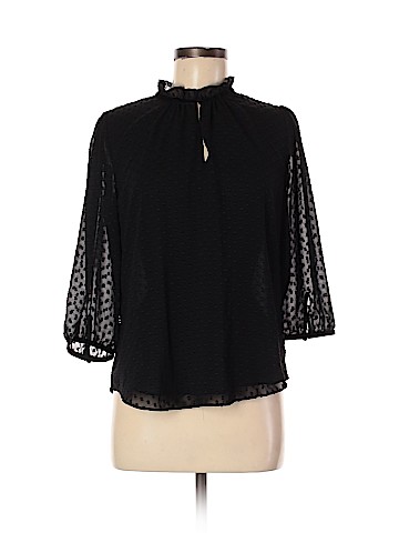 Ann Taylor Long Sleeve Blouse (view 1)