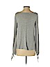 Forever 21 Gray Long Sleeve Top Size S - photo 2