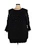 Lane Bryant Black Pullover Sweater Size 26/28 Plus - photo 1