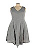 Ava Rose Black Casual Dress Size 3X - photo 1