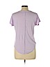 Poof! Purple Short Sleeve Top Size L - photo 2