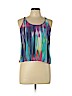 Hang Ten 100% Rayon Purple Sleeveless Blouse Size L - photo 1