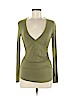 Zanzea Collection Green Long Sleeve Top Size 8 - photo 1